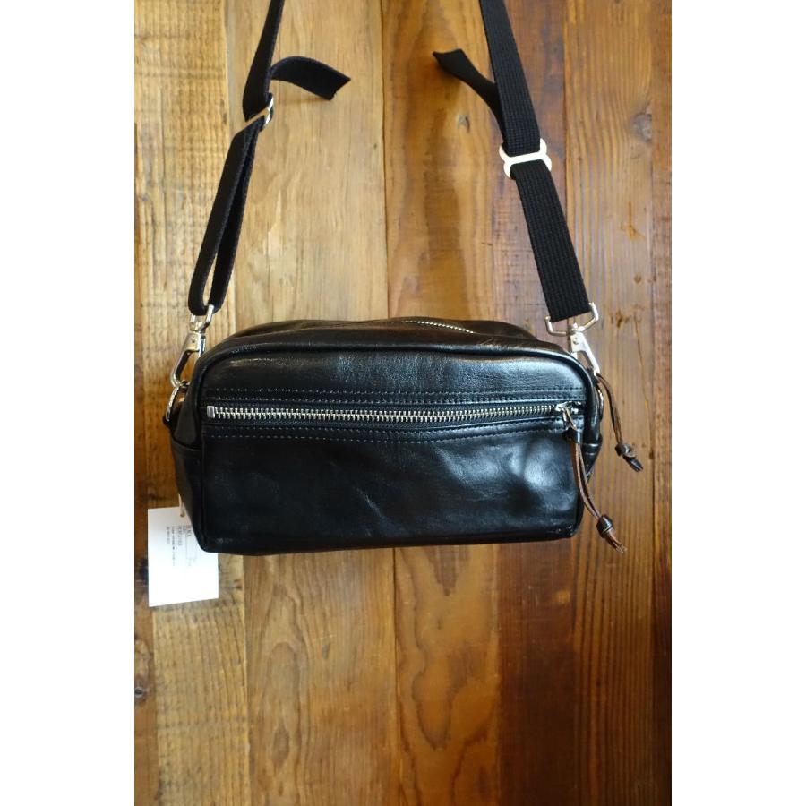 レインボーカントリー RainbowCountry バッグ RCL-60017 レザーショルダーポーチ BLACK | 