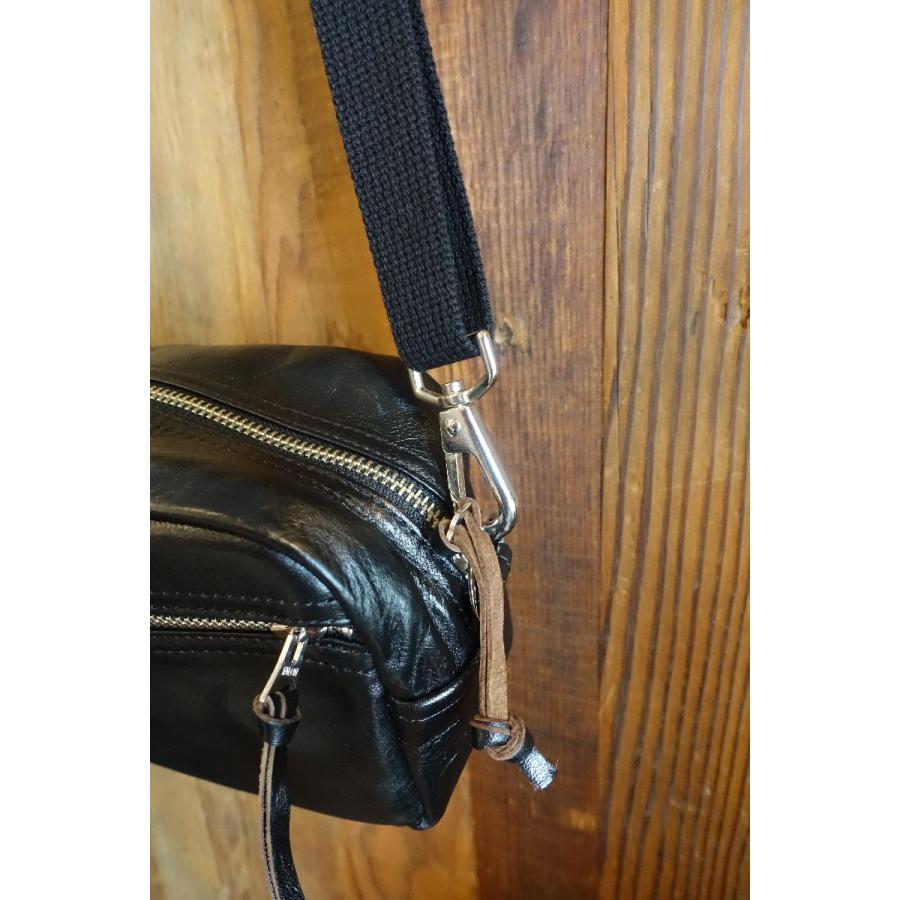 レインボーカントリー RainbowCountry バッグ RCL-60017 レザーショルダーポーチ BLACK |  | 02