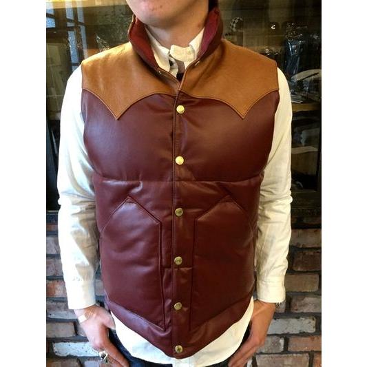 RAINBOW COUNTRY レインボーカントリーCOW×HORSE ALL LEATHER DOWN