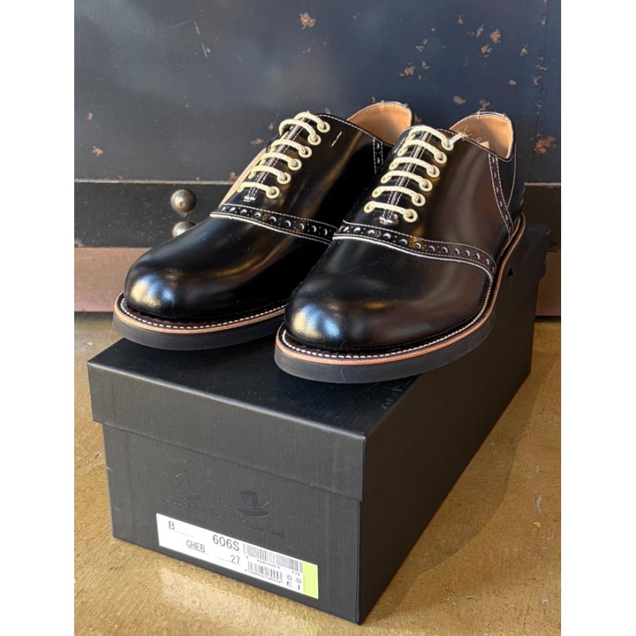 GLADHAND×REGAL サドルシューズ ブラック グラッドハンド×リーガル サドルシューズ GLAD HAND×REGAL SADDLE