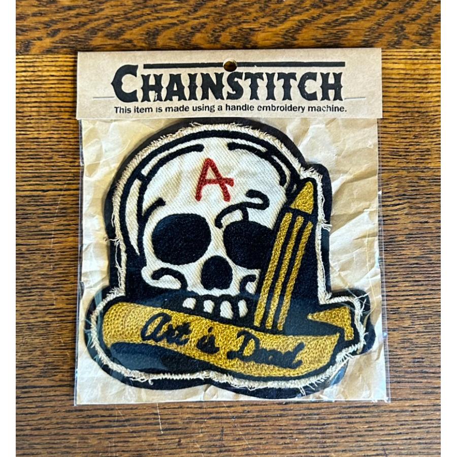 ライオット RIOTT “ART IS DEAD” PATCH ワッペン パッチ | 