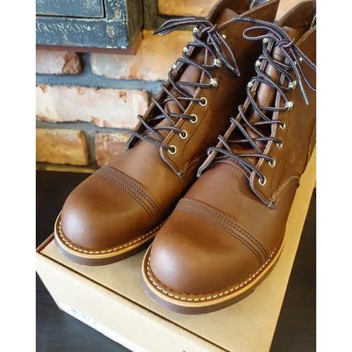 RED WING SHOES レッドウィング 8111 IRON RANGER アンバー