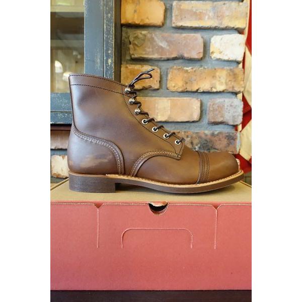 RED WING SHOES レッドウィング 8111 IRON RANGER アンバー
