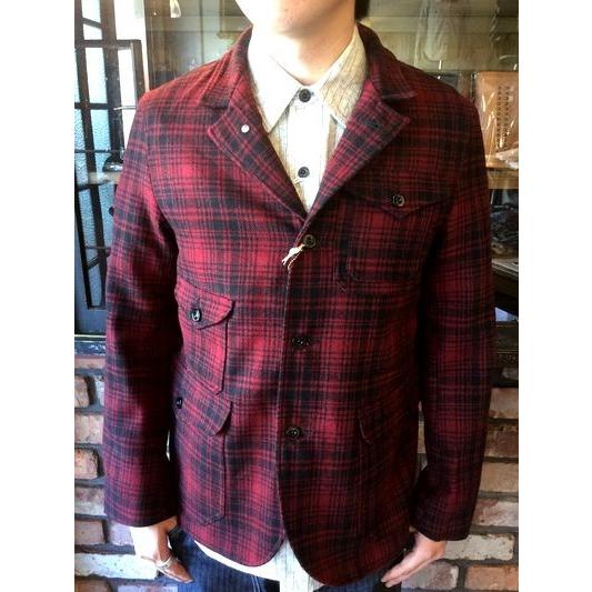 SUGAR CANE シュガーケーン 21.25oz. WOOL CHECK CRUISER JACKET
