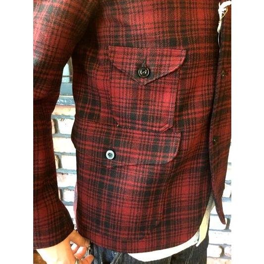 SUGAR CANE シュガーケーン 21.25oz. WOOL CHECK CRUISER JACKET