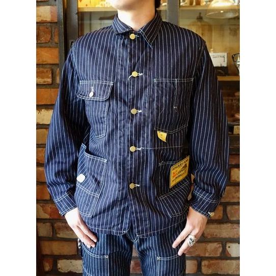 SUGAR CANE シュガーケーン SC14001 9oz WABASH STRIPE WORK COAT [A