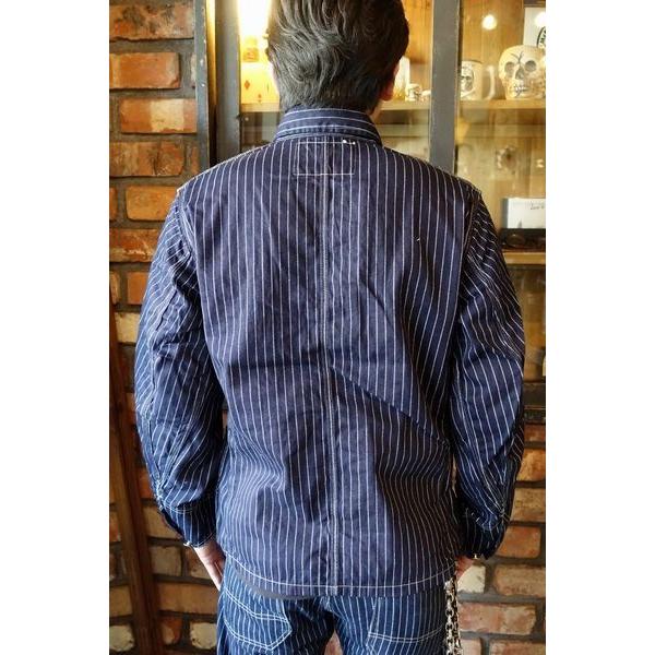 SUGAR CANE シュガーケーン SC14001 9oz WABASH STRIPE WORK COAT [A