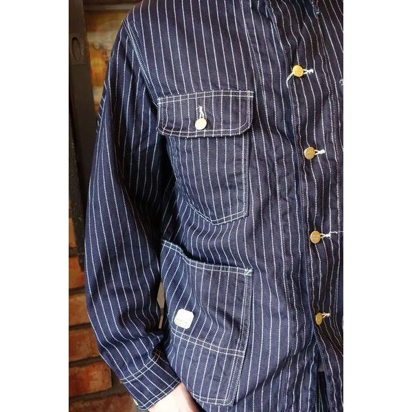 SUGAR CANE シュガーケーン SC14001 9oz WABASH STRIPE WORK COAT [A