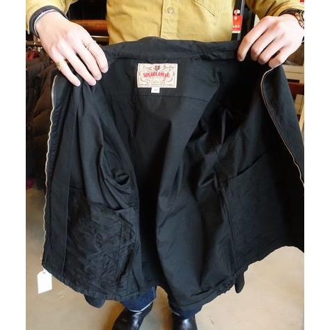 SUGAR CANE シュガーケーン SC14355 COTTON SPORT JACKET BLACK SUGAR CANE シュガーケーン SC14355 COTTON SPORT JACKET BLACK