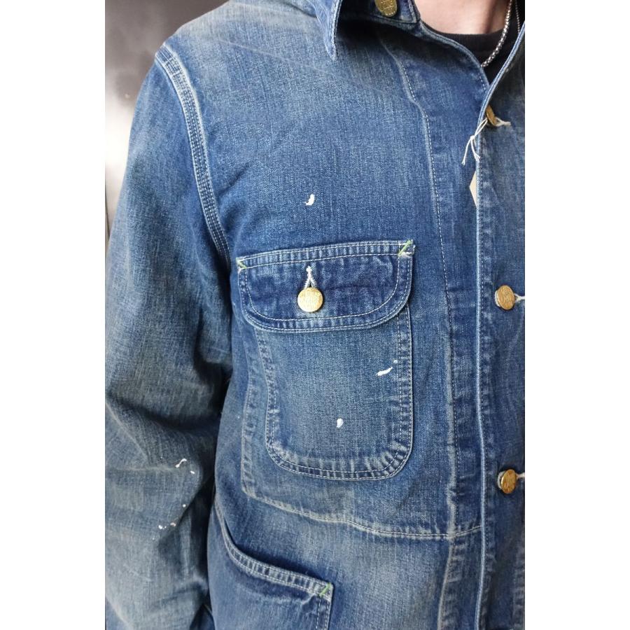 SUGAR CANE シュガーケーン SC15708 11oz. BLUE DENIM WORK COAT AGED