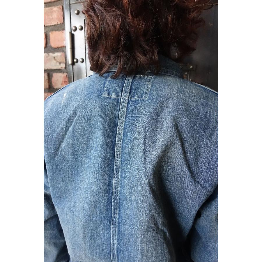 SUGAR CANE シュガーケーン SC15708 11oz. BLUE DENIM WORK COAT AGED