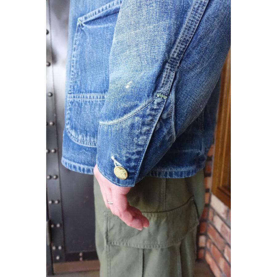 SUGAR CANE シュガーケーン SC15708 11oz. BLUE DENIM WORK COAT AGED