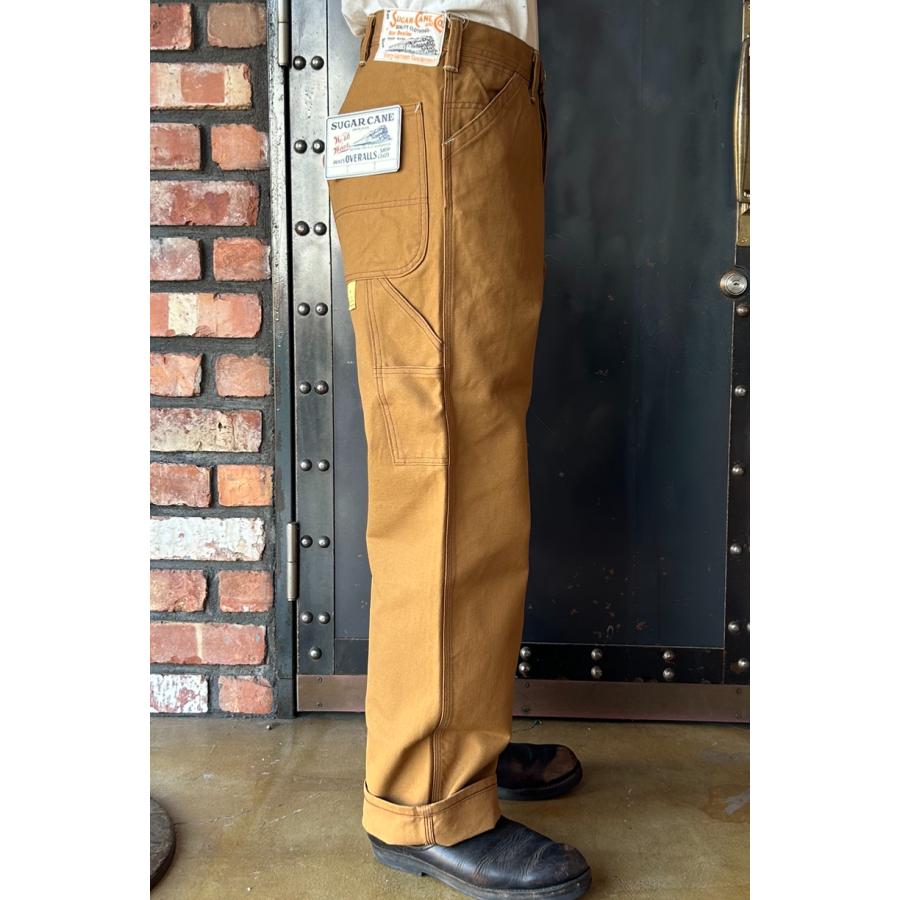 SUGAR CANE シュガーケーン SC42497 13oz. BROWN DUCK WORK PANTS