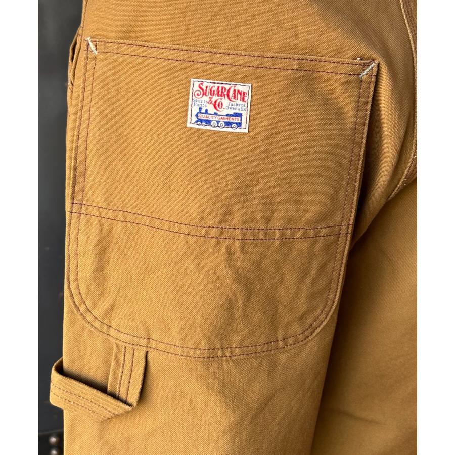 SUGAR CANE シュガーケーン SC42497 13oz. BROWN DUCK WORK PANTS