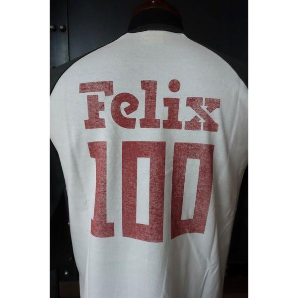 トイズマッコイ TOYS McCOY TMC1944 CROPPED RAGLAN TEE FELIX THE CAT "WILDCATS" オフホワイト×ブラック | TOYS McCOY | 02