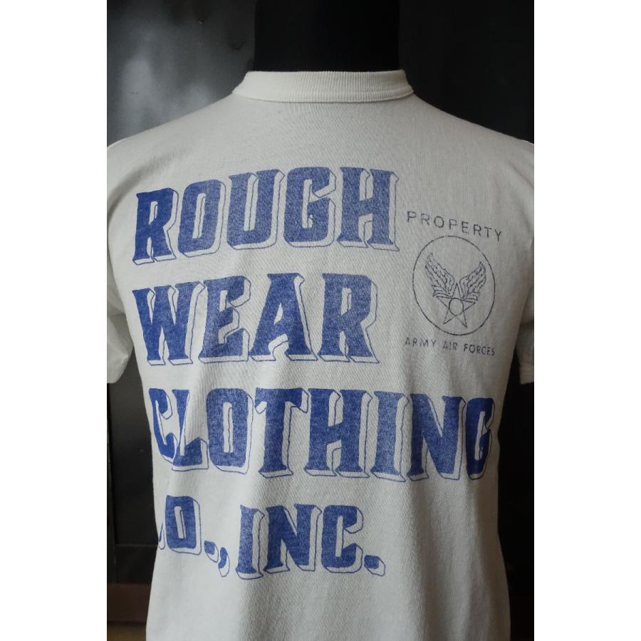 トイズマッコイ TOYS McCOY  TMC2345 Tシャツ MILITARY TEE  ROUGH WEAR CLOTHING CO., INC オフホワイト｜magic-u-co｜03