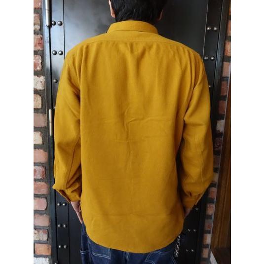 トロフィークロージング TROPHY CLOTHING MACHINE AGE FLANNEL SHIRT シャツ MUSTARD｜magic-u-co｜02
