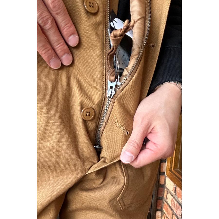 UNCROWD CYCLETOGS アンクラウド UNCROWD DUCK OVERALL 2015 KHAKI