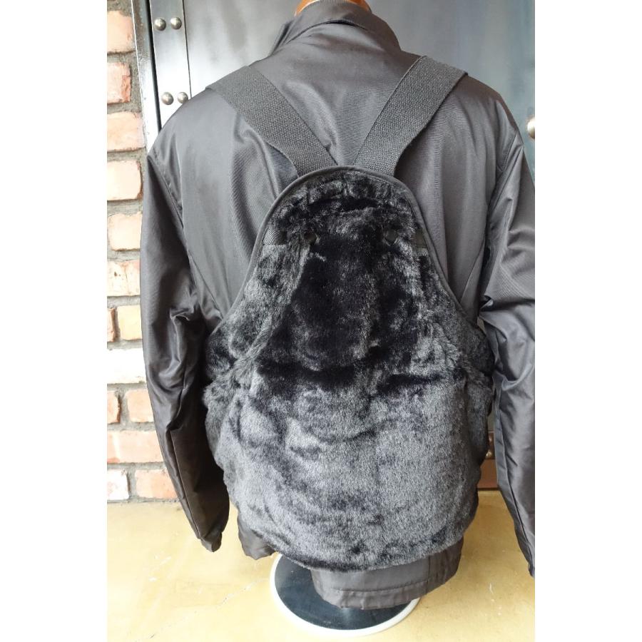 VIN&AGE （ヴィン＆エイジ) ファーベスト　L ヴィンアンドエージ Vin&Age TYPE VHV1 HUNTING FUR VEST ベスト BLACK