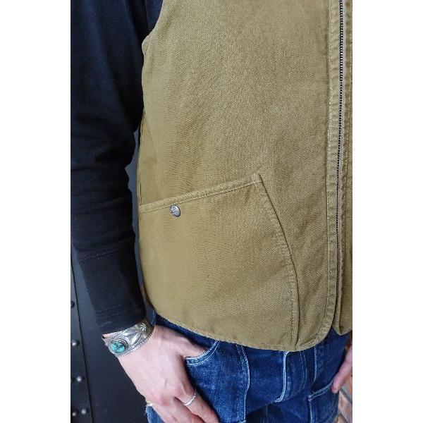 ヴィンアンドエージ Vin&Age VTJ5 DECK BOA VEST ベスト D.SAND ヴィンアンドエージ Vin&Age VTJ5 DECK BOA VEST ベスト D.SAND