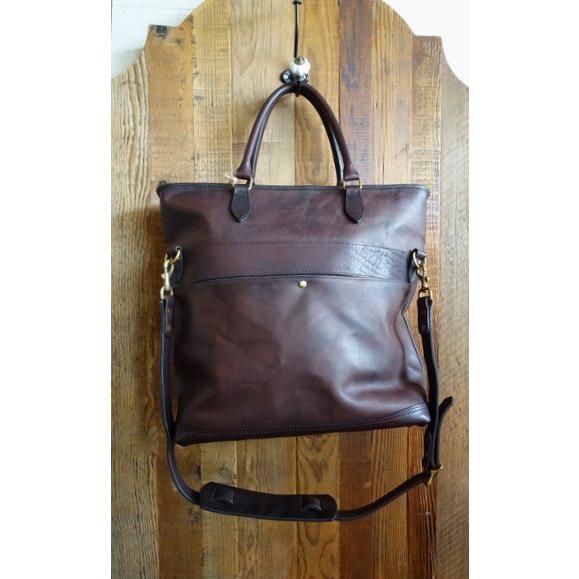 ヴァスコ vasco LEATHER NELSON 2WAY BAG バッグ BROWN : MAGIC-U&Co 