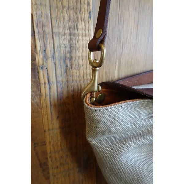 ヴァスコ vasco LEATHER VSRE-243J CAS BAG バッグ OLIVE DRAB×CAMEL 