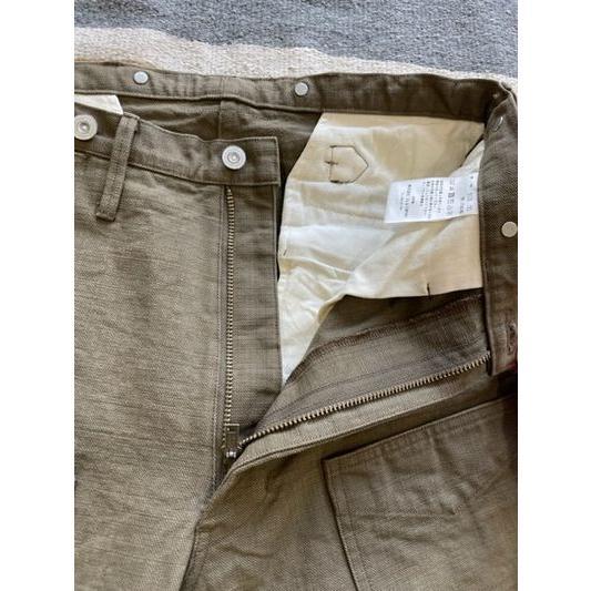 ウィルコックスアンドギブズ WILLCOX&GIBBS ワークパンツ WORK PANTS OLV｜magic-u-co｜03