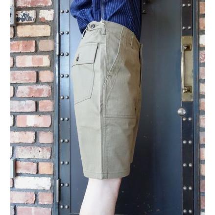 WAREHOUSE ウエアハウス Lot 1218 MILITARY HERRINGBONE SHORTS 