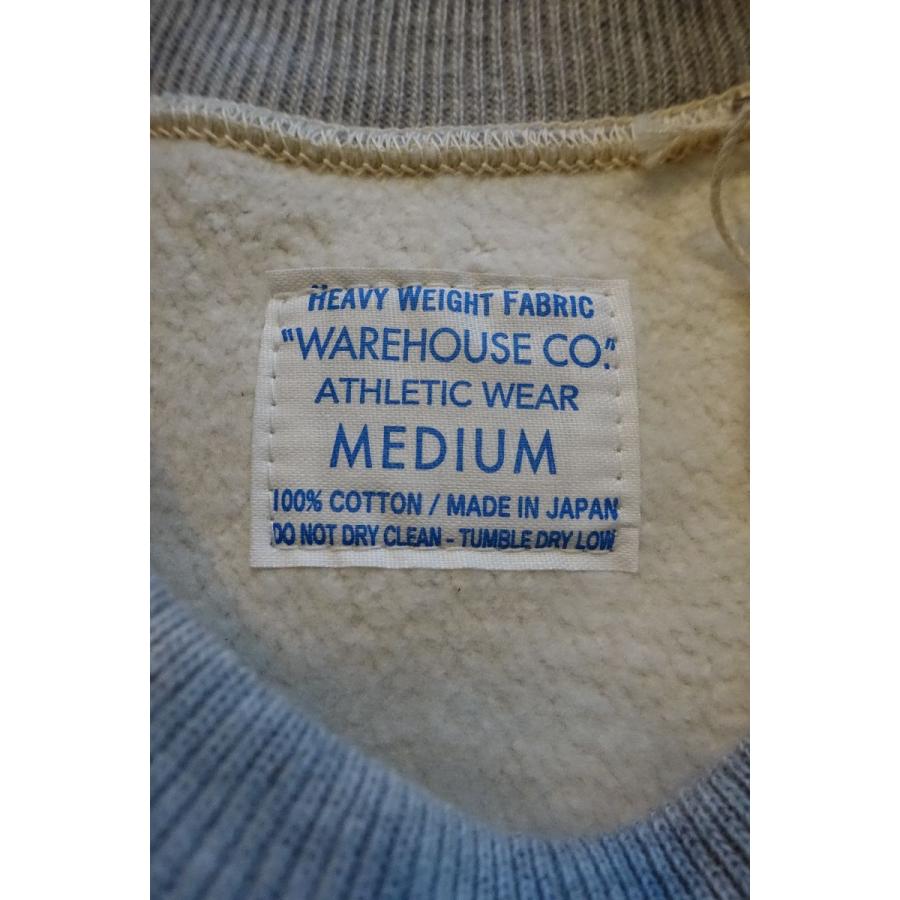 WAREHOUSE スウェット 杢グレー ウエアハウス Lot 401 無地 セットインスウェット スエット WAREHOUSE