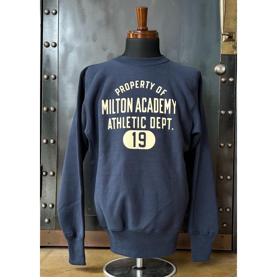 ウエアハウス WAREHOUSE Lot 483 MILTON ACADEMY スエット ネイビー : wh483manvy : MAGIC ...