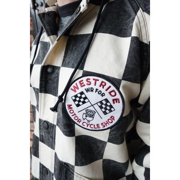 WESTRIDE/ウエストライド チェッカーフーディー サイズ:42 ウエストライド WEST RIDE 21SS CHECKER HOODIE パーカー CHKR : MAGIC