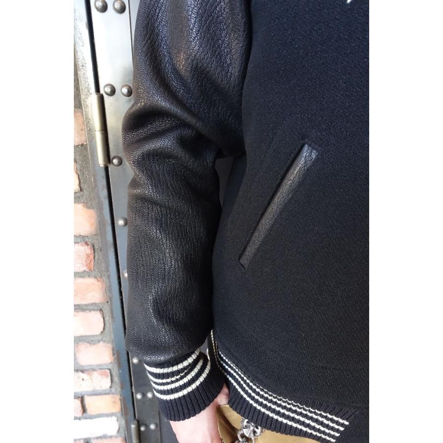 ウエストライド WEST RIDE 22FW WR AWARD JACKET スタジャン BLK ウエストライド WEST RIDE 22FW WR AWARD JACKET スタジャン BLK