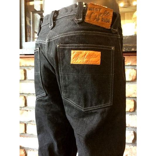 WEST RIDE ウエストライド WR201 【LENGTH36】 21.75oz ORIGINAL LEFT HAND SUPER HEAVY WEIGHT SELVAGE BLK DENIM｜magic-u-co｜04