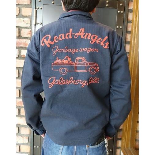 WEST RIDE Garbage wagon フード付きジャケット ウエストライド WEST RIDE GARBAGE WAGON JACKET [NVY] : MAGIC