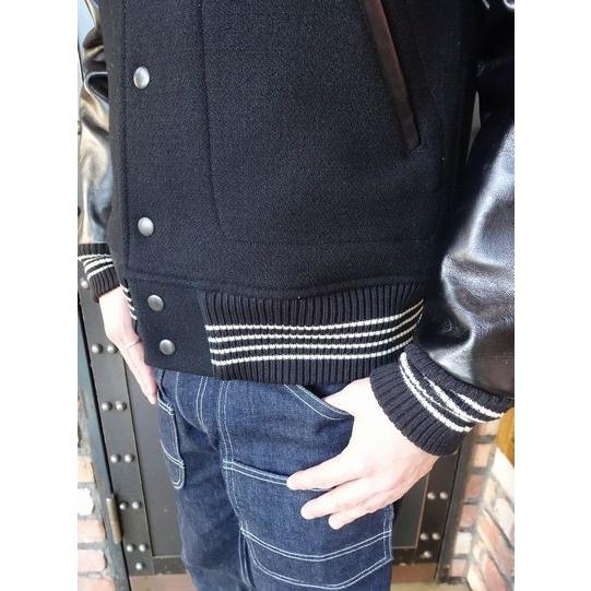 ウエストライド WEST RIDE POWER&SPEED JKT スタジャン BLK ウエストライド WEST RIDE POWER&SPEED JKT スタジャン BLK