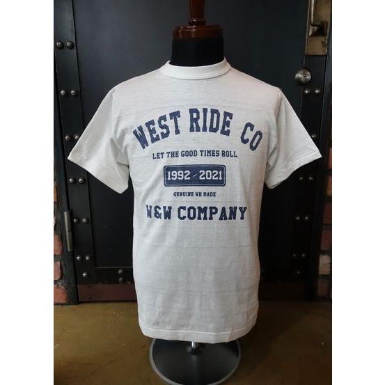 WEST RIDE CO ✖ウェアハウスTシャツ Lサイズ ウエストライド WEST RIDE WAREHOUSE TEE-01 30TH OFF Tシャツ : MAGIC