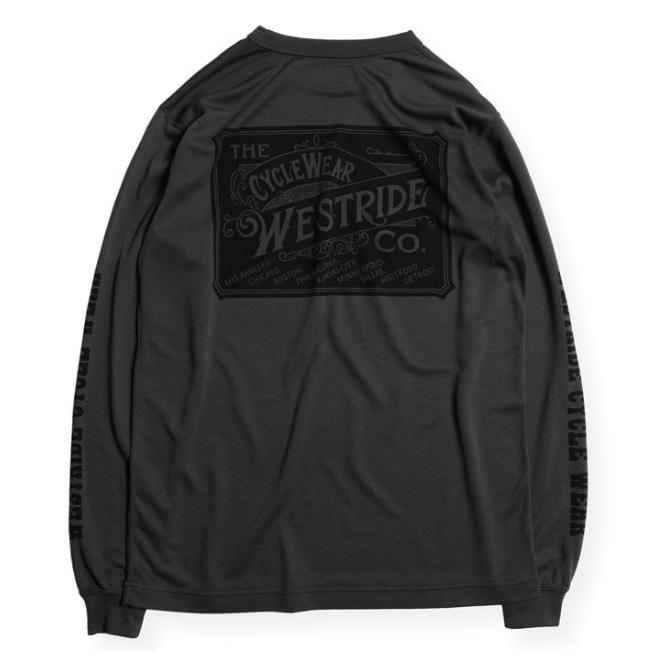 ウエストライド WEST RIDE 25SS POWER DRY LONG TEE-1: WRCO GRY 