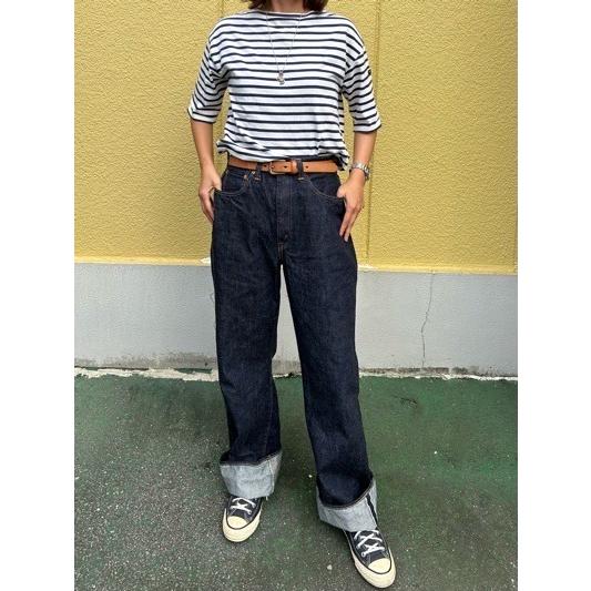 フルカウント　0107 レディース　ワイドしストレート 0107 - Womens Wide Straight “MONROE” Denim - – FULLCOUNT