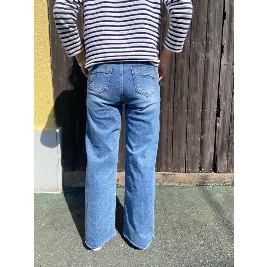 INDIMARK（インディマーク） ワイドカットデニム WJ087 : MAGIC-U Lady