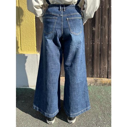  THURSTON サスペンダー インディゴ　デニム ALBERT THURSTON サスペンダー インディゴ デニム