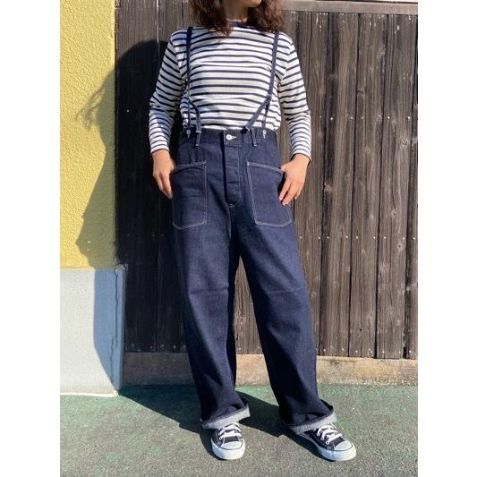 美品 Johnbull 11ozデニムサスペンダーアーミーパンツ ストレート 楽天市場】ジョンブル JOHNBULL 11oz デニム サスペンダー