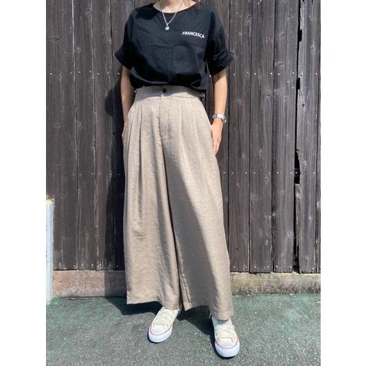 Johnbull JOHNBULL (ジョンブル) タックワイドパンツ ZP304-070 