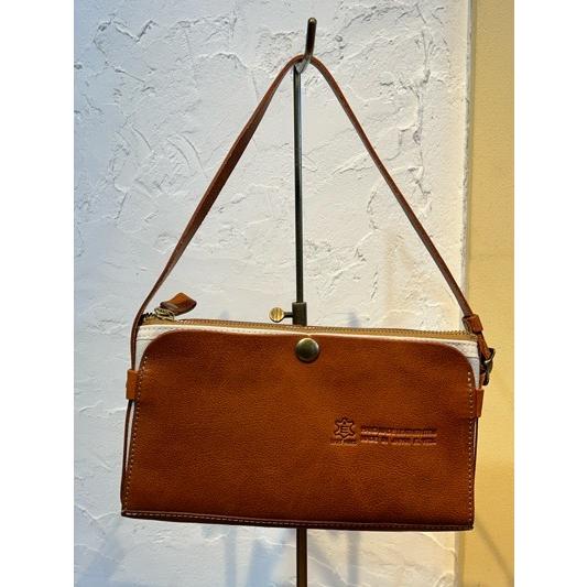レダーメイクス/LEDER MAKES 栃木レザー×キャンバス 2WAYショルダー 