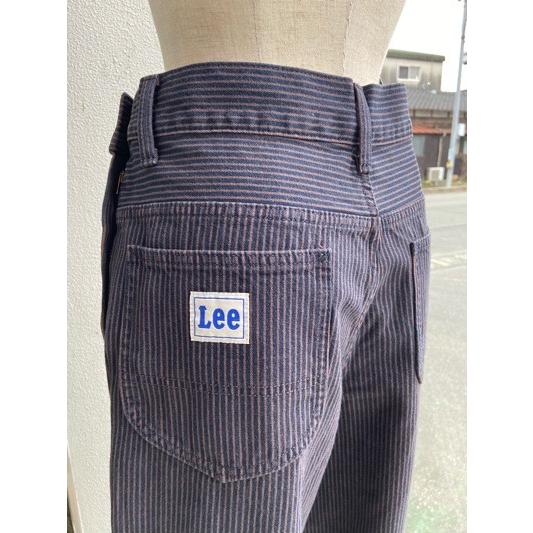 Lee Lee（リー） SIDE ZIP WORK PANTS LL6147-268 ブラウンストライプ 