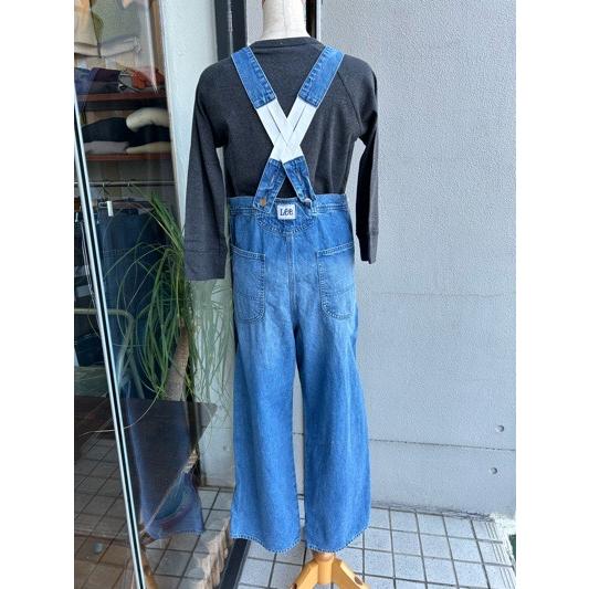 Lee（リー） LOW BACK OVERALLS LL6293-140中色ブルー : MAGIC-U Lady