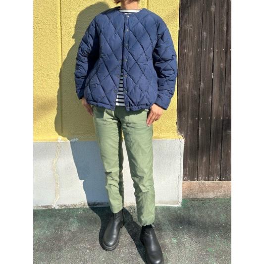 NARU（ナル） リバーシブルライトダウンジャケット 650101-74ネイビー