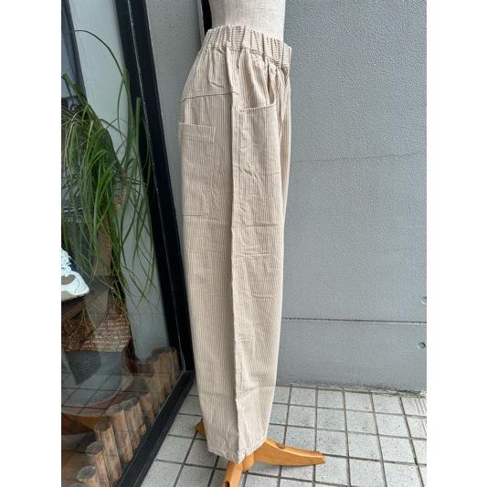 NARU（ナル） 8ozカラーヒッコリーノッポパンツ 655820-32ベージュ
