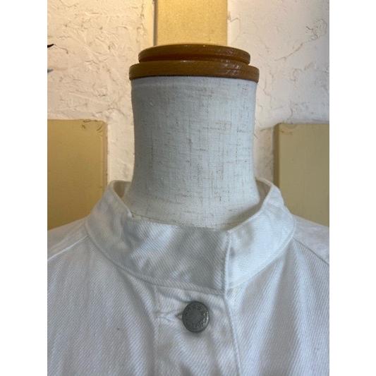 si-si-si comfort(スースースー) BASIC DENIM JAKET N-603 ホワイト