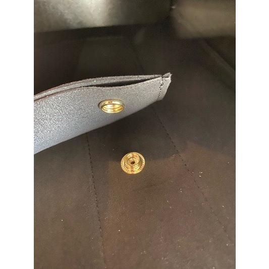 VIOLA d'ORO/ヴィオラドーロ　GINOジーノ　マイクロファイバースエードトート　M　V-2063 black ×mocha (ブラック×モチャ) | VIOLAd'ORO | 08