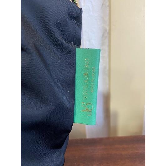 VIOLA d'ORO/ヴィオラドーロ　BIANCA（ビアンカ）　ナイロンバッグ　V-2174 BLACK×KELLY GREEN | VIOLAd'ORO | 02